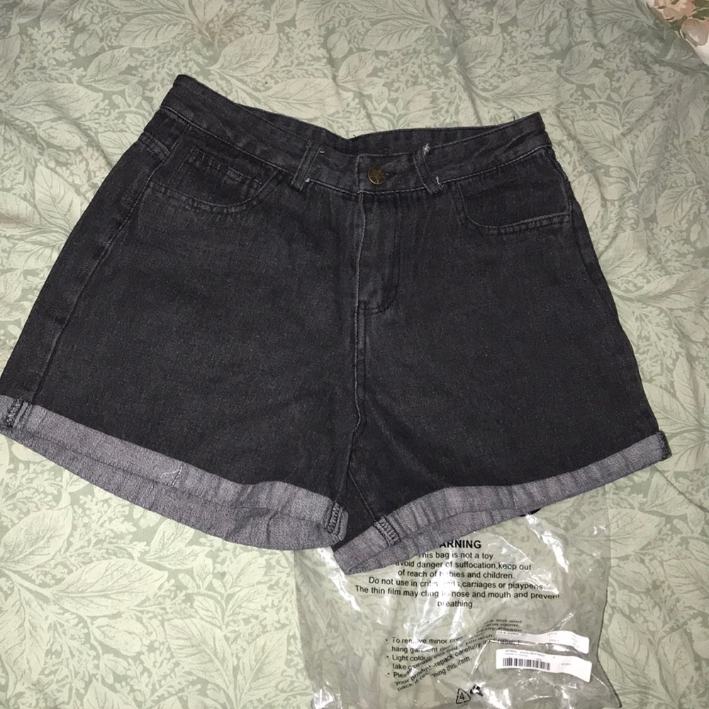 Black shorts